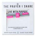 The Prayer Share Prayer Share Live with Purpose Bracelet