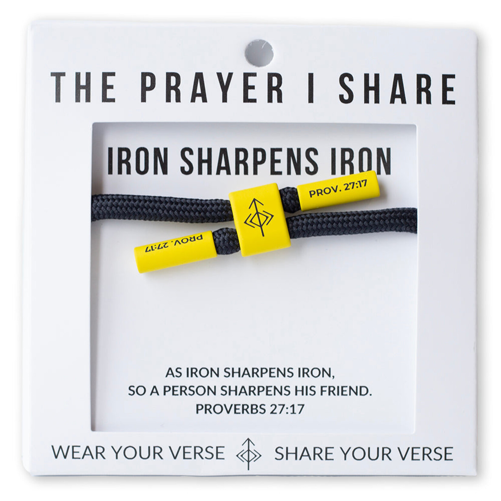 The Prayer Share Prayer Share Iron Sharpens Iron Bracelet