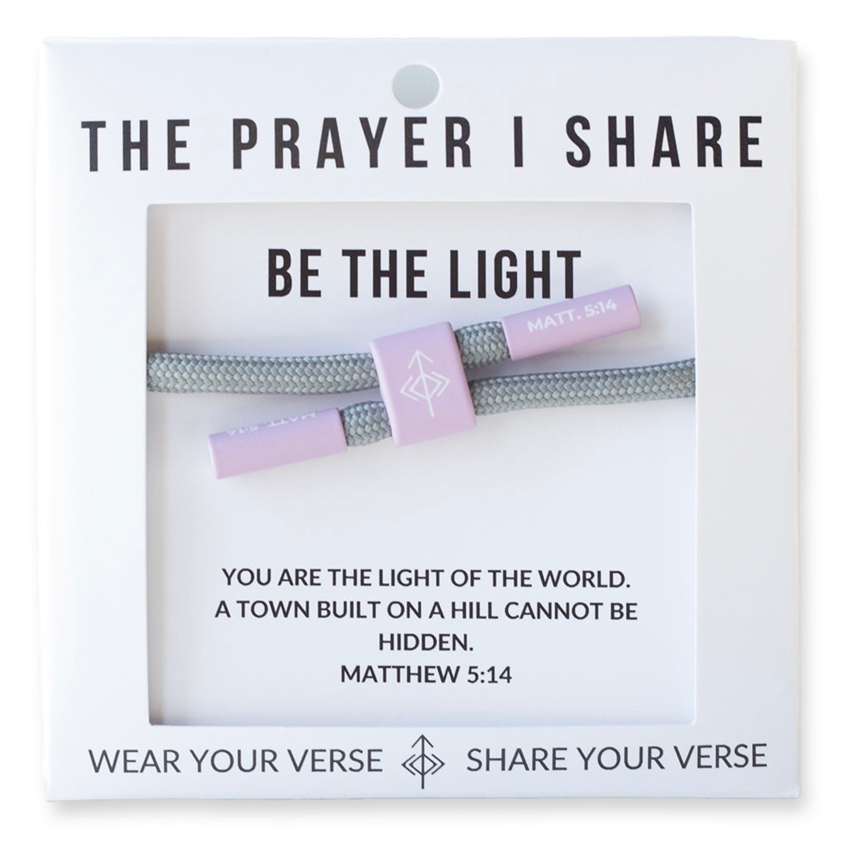 The Prayer Share Prayer Share Be the Light Bracelet