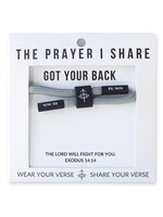 The Prayer Share Prayer Share Got Your Back Bracelet