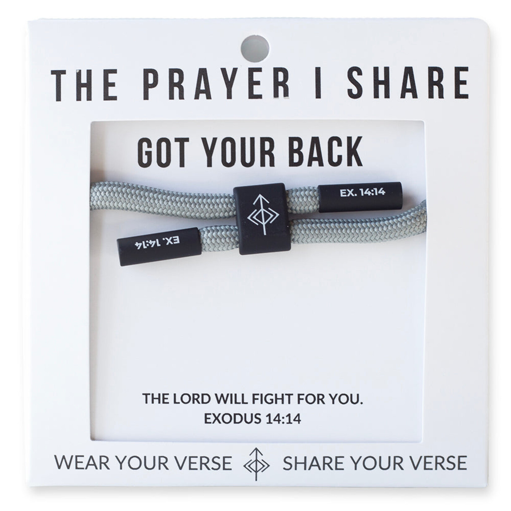 The Prayer Share Prayer Share Got Your Back Bracelet