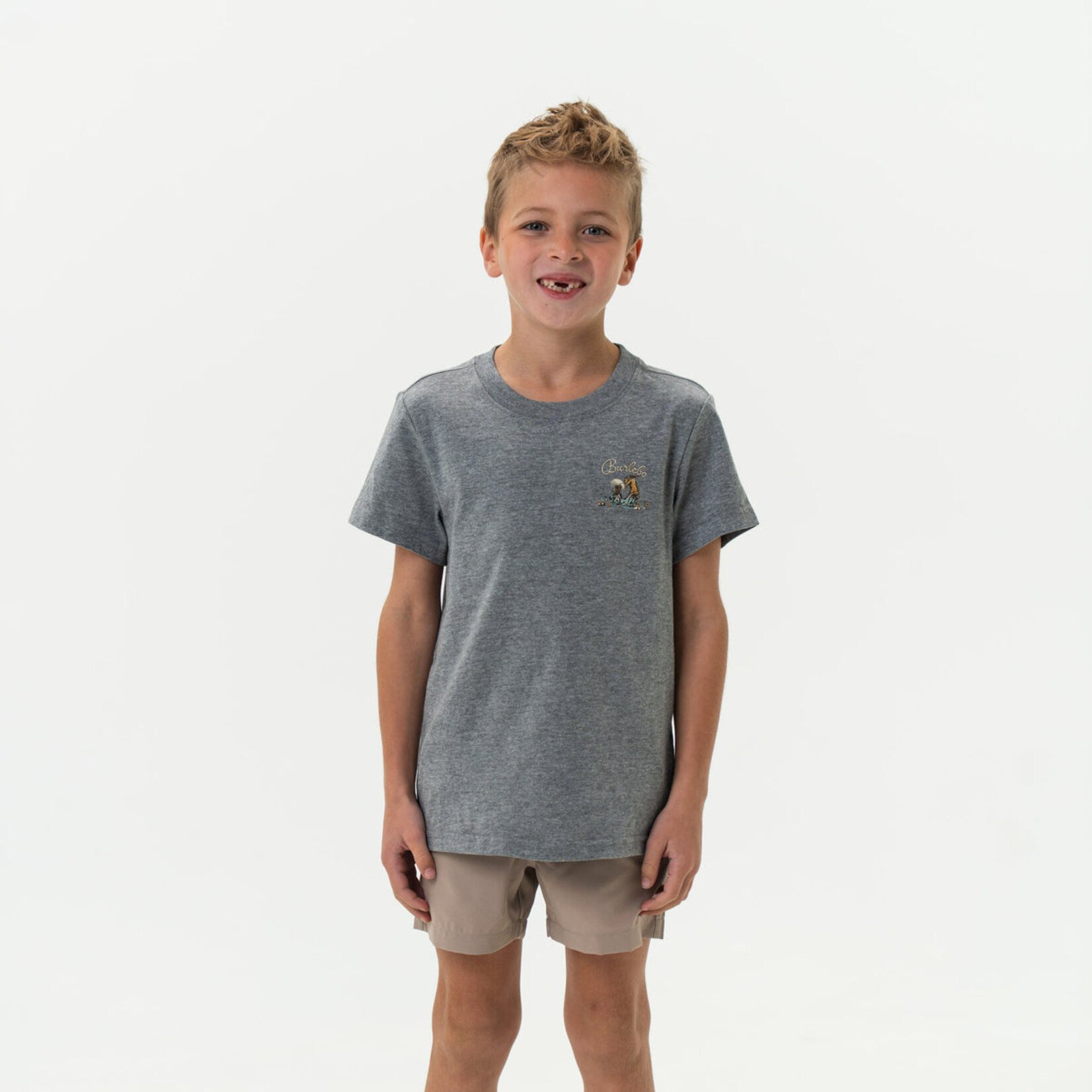 Burlebo Burlebo Youth Cowboy Up - Dark Heather Grey
