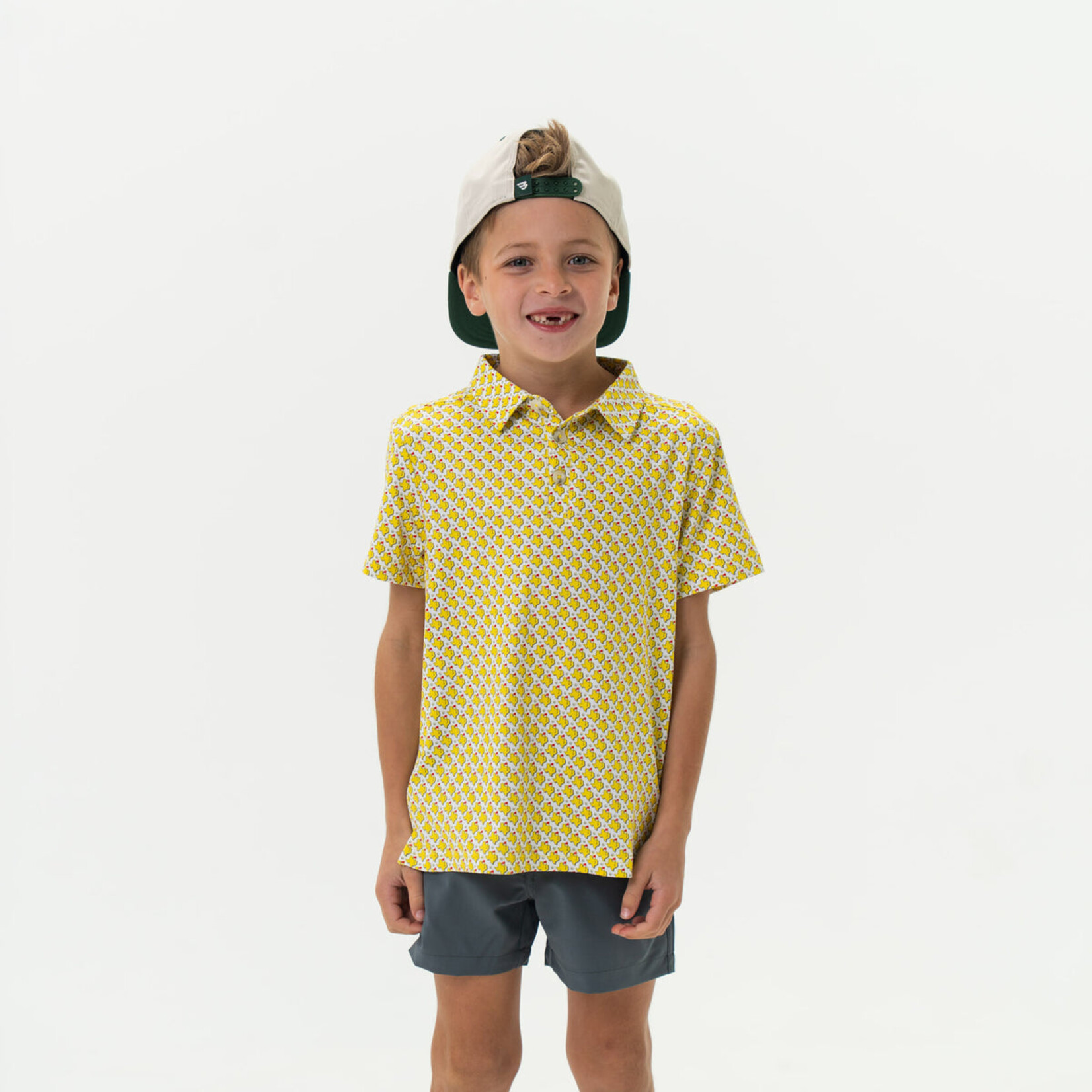 Burlebo Burlebo Youth Texas Tee Time Polo