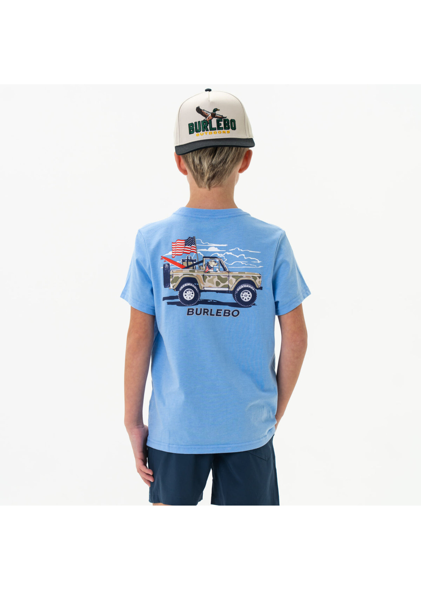 Burlebo Burlebo Camo Beach Cruiser Tee