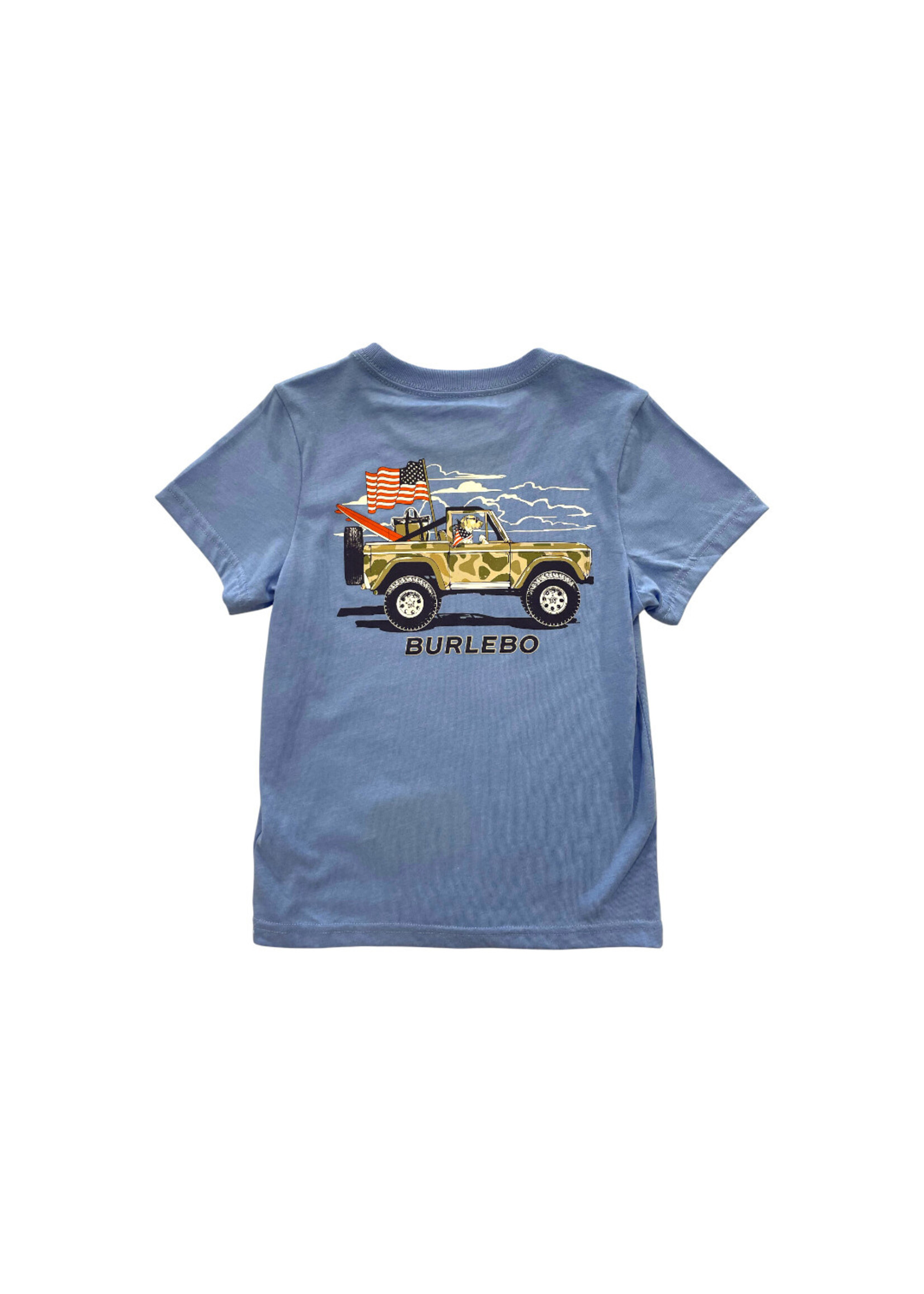 Burlebo Burlebo Camo Beach Cruiser Tee