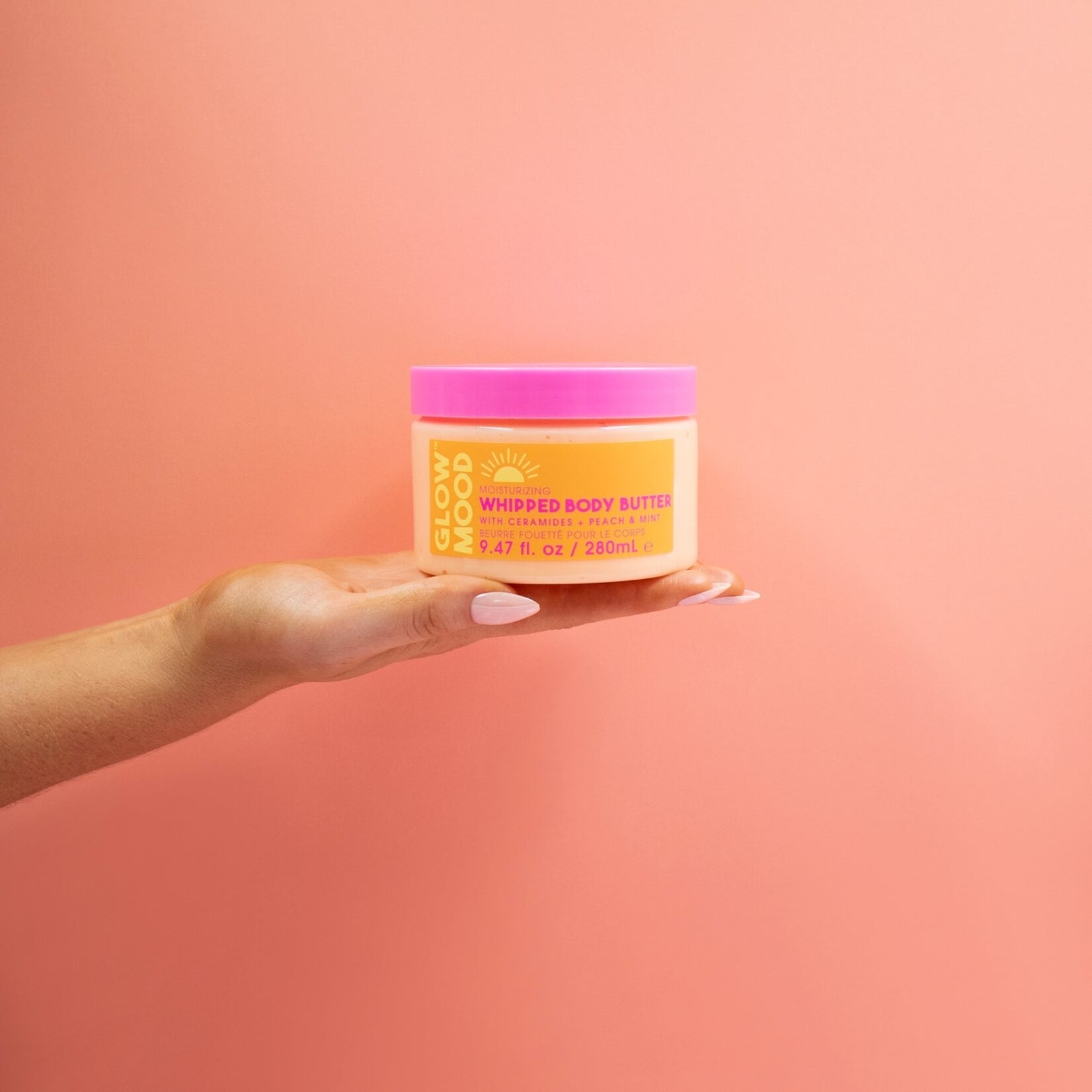 Glow Mood Glow Mood Whipped Body Butter Peach Mint