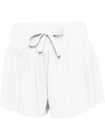 Suzette Suzette White Fly Away Short