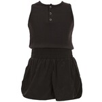 Tractr Tractr Black Running Romper