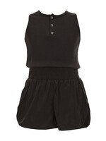 Tractr Tractr Black Running Romper