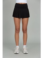 Gold Hinge Gold Hinge Black Pleated Skirt