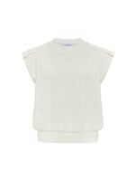 Pleat Collection Pleat White Olivia Top