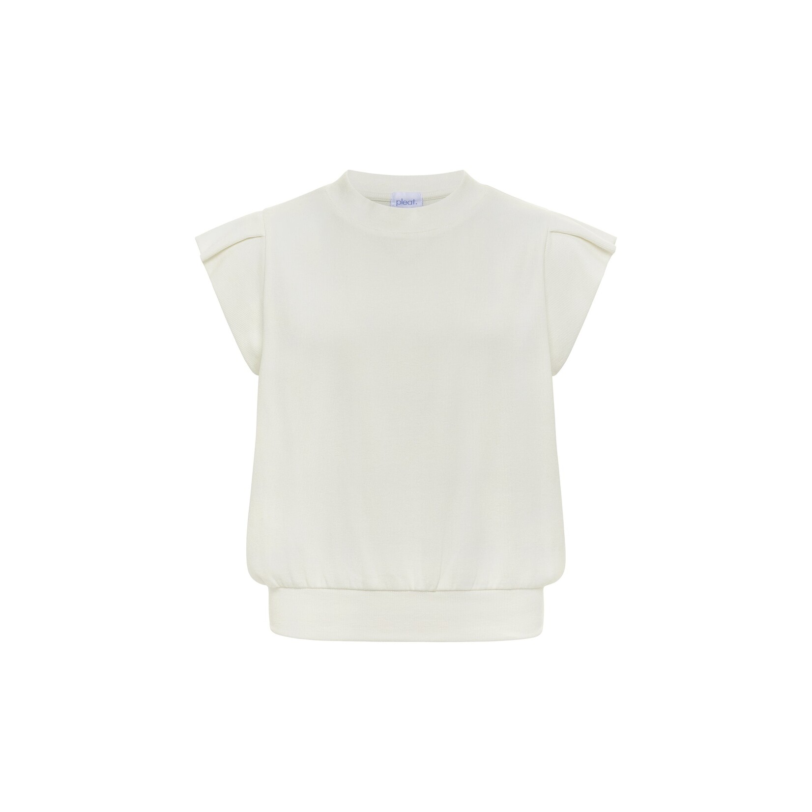 Pleat Collection Pleat White Olivia Top