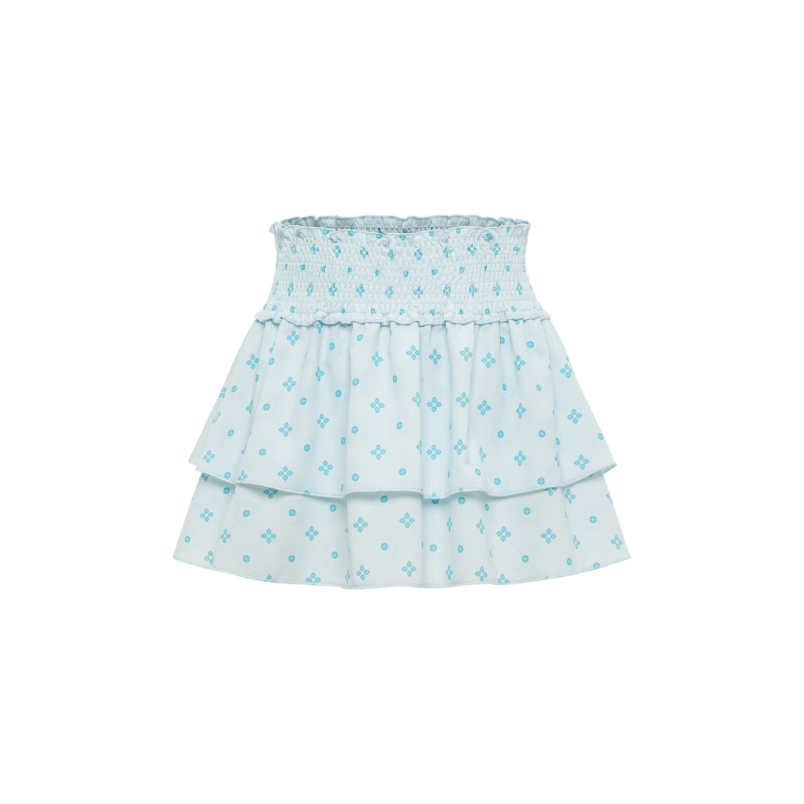 Pleat Collection Pleat Aqua Clover Scottie Skirt