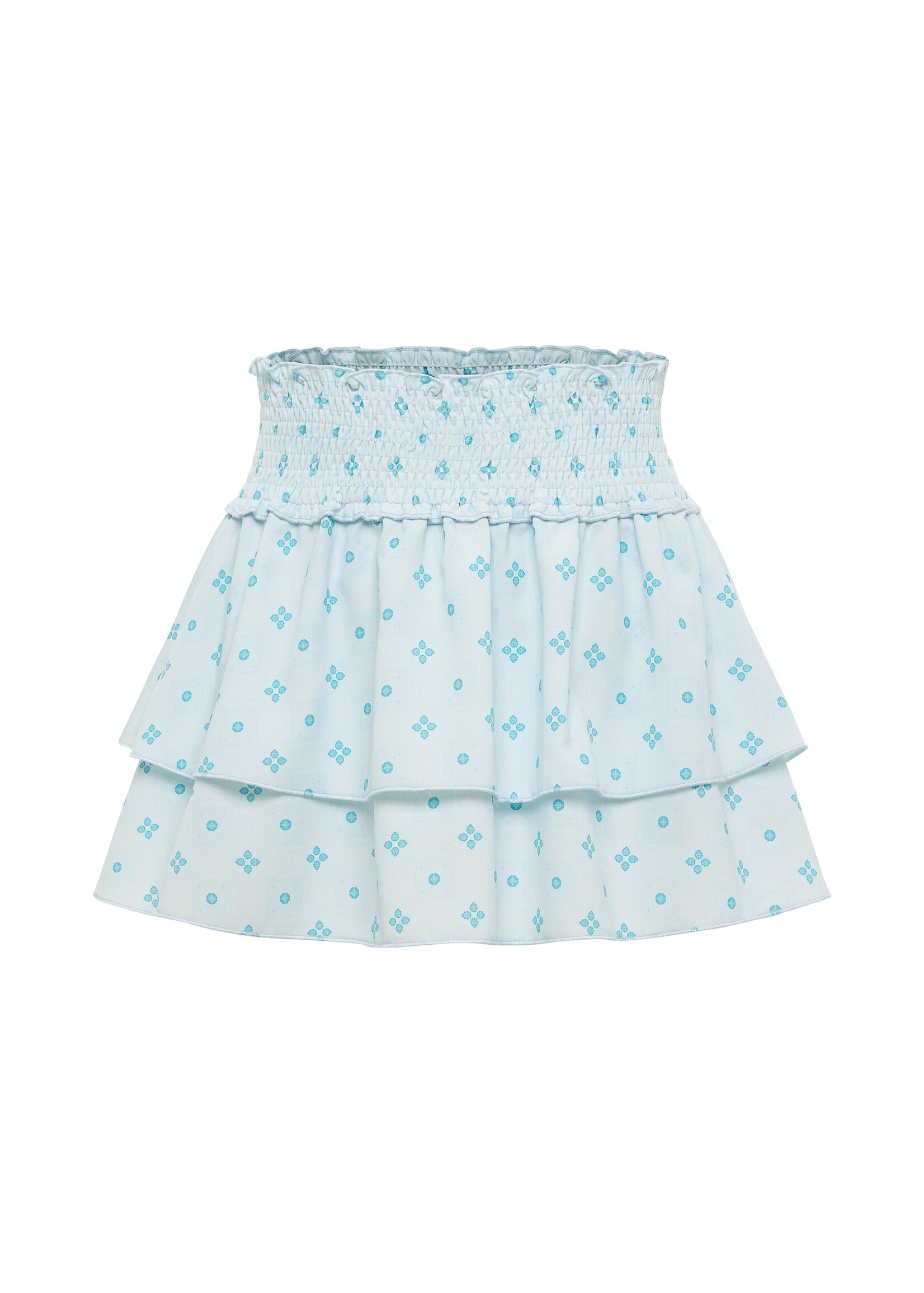Pleat Collection Pleat Aqua Clover Scottie Skirt
