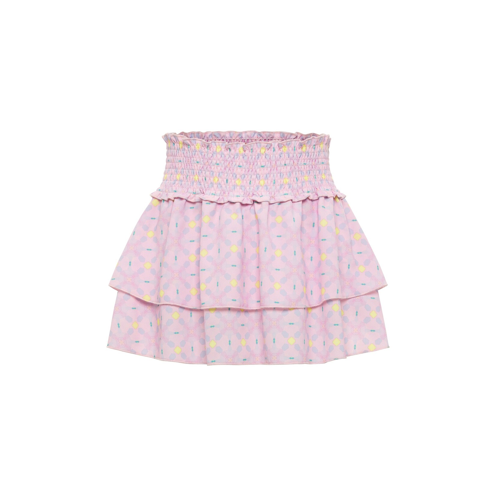 Pleat Collection Pleat Pink Lemonade Scottie Skirt