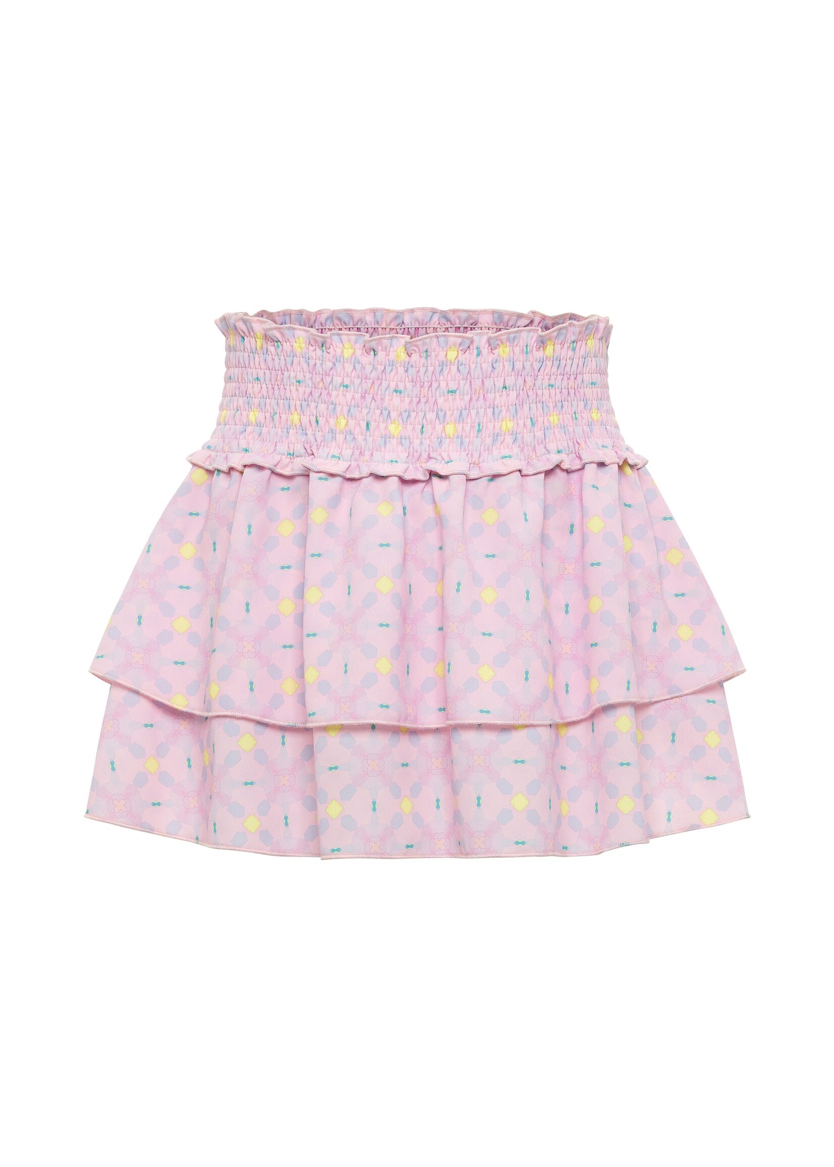Pleat Collection Pleat Pink Lemonade Scottie Skirt