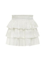 Pleat Collection Pleat White Luna Skirt