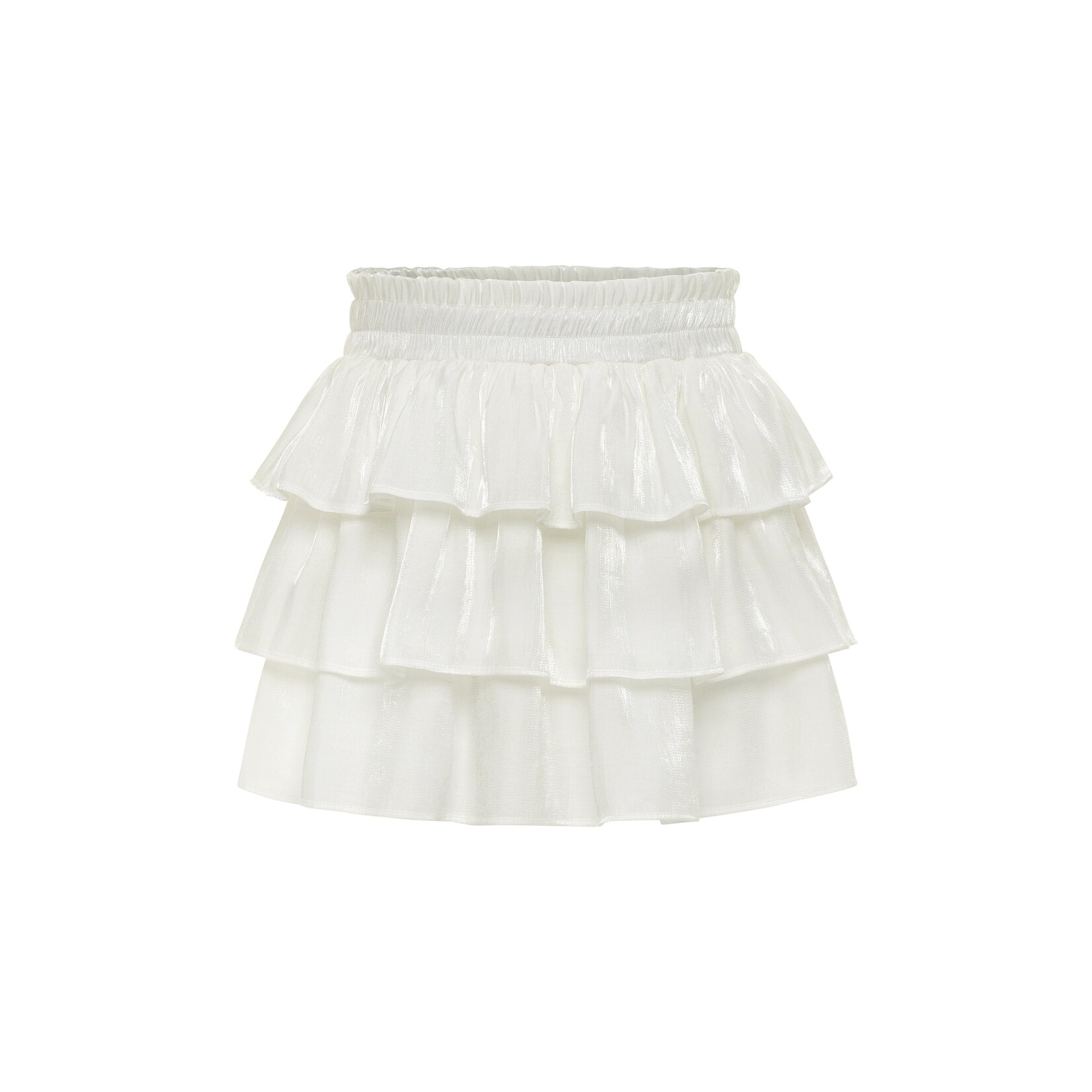 Pleat Collection Pleat White Luna Skirt