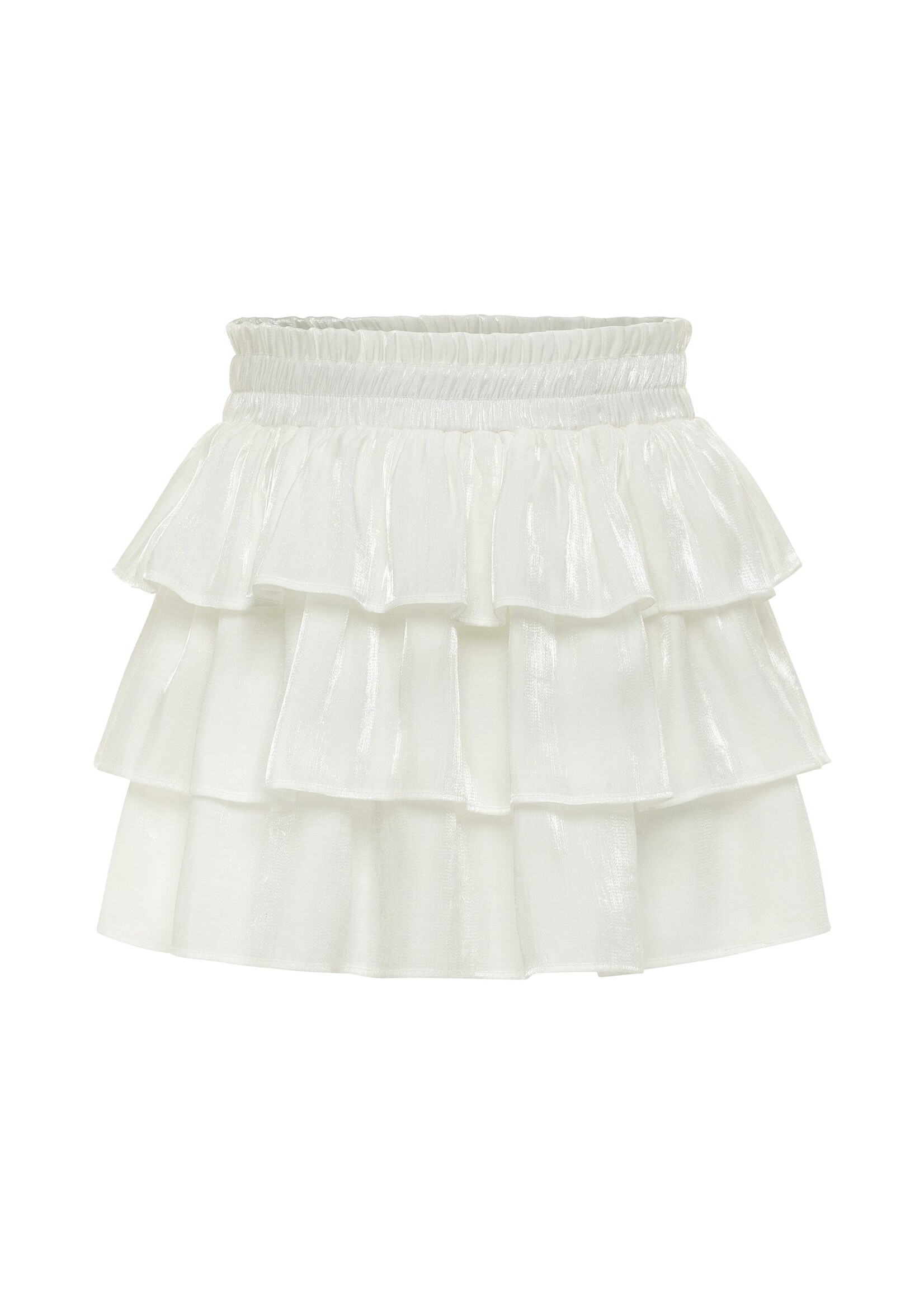 Pleat Collection Pleat White Luna Skirt