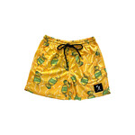 Baseballism Baseballism Yellow Doubles & Bubbles Mesh Short