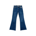 Tractr Tractr Indigo Mid Rise Flare Denim