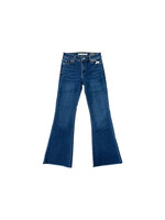 Tractr Tractr Indigo Mid Rise Flare Denim