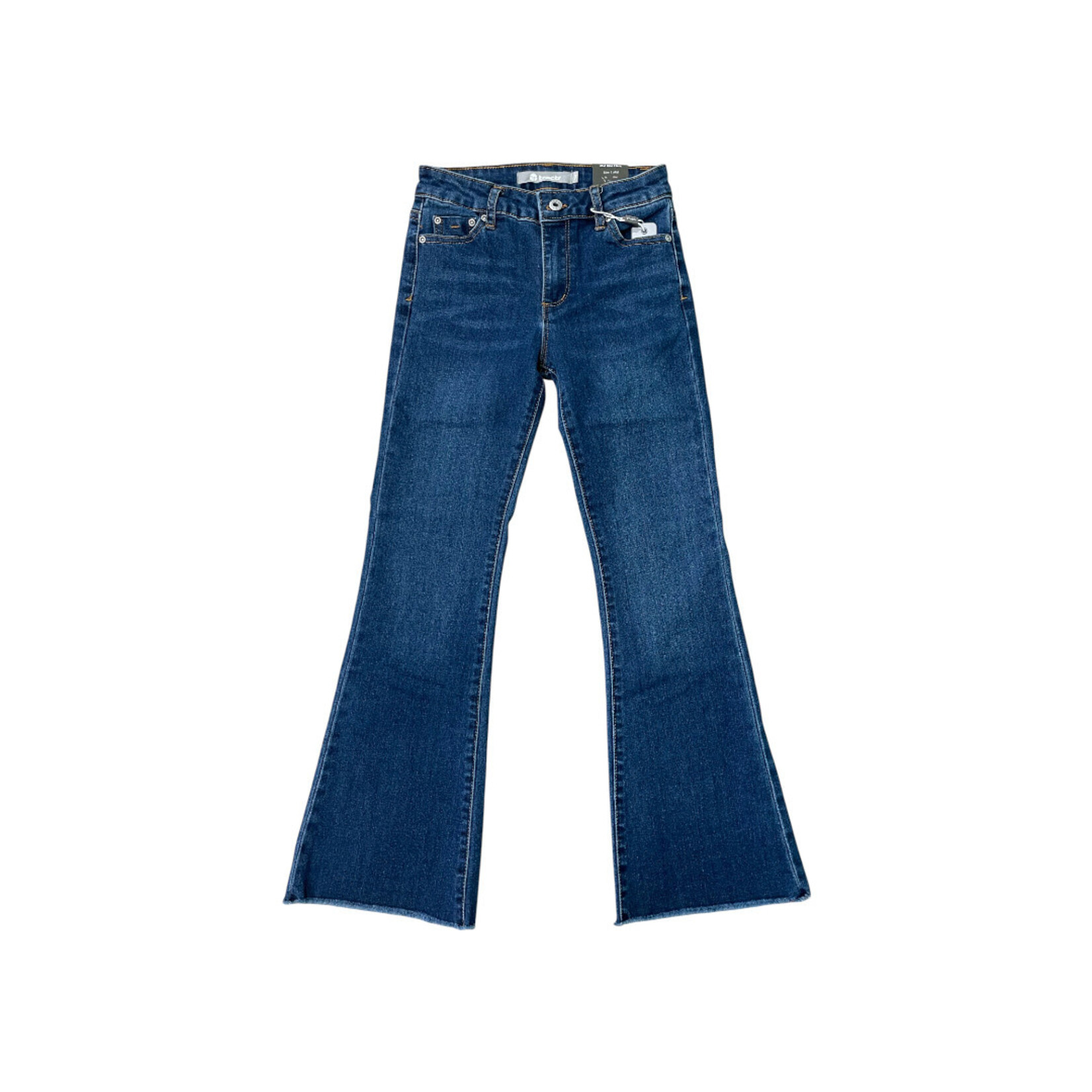 Tractr Tractr Indigo Mid Rise Flare Denim
