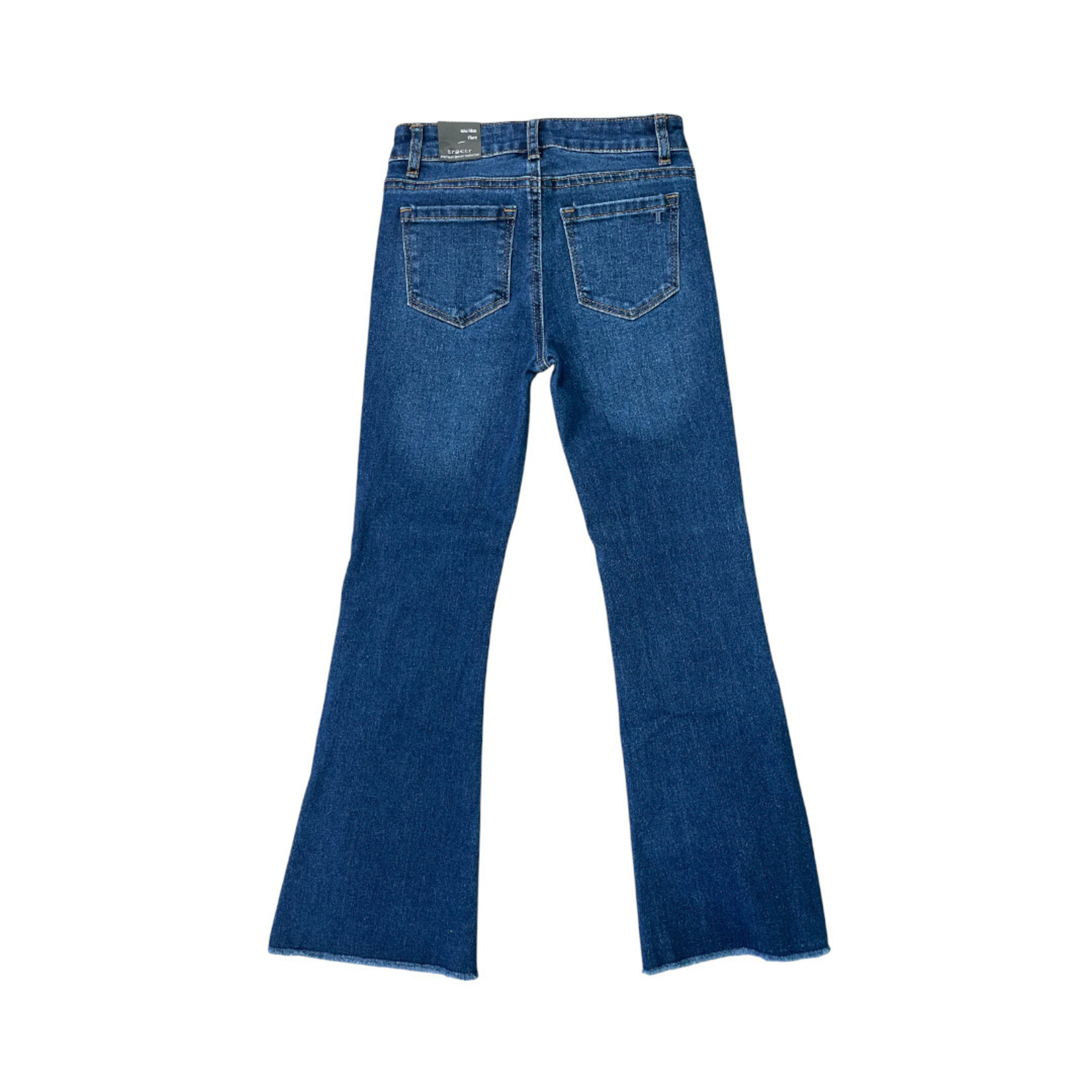 Tractr Tractr Indigo Mid Rise Flare Denim
