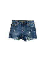 Tractr Tractr Indigo Cuttoff Denim Short
