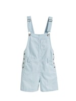 Tractr Tractr Blue Striped Overall Short