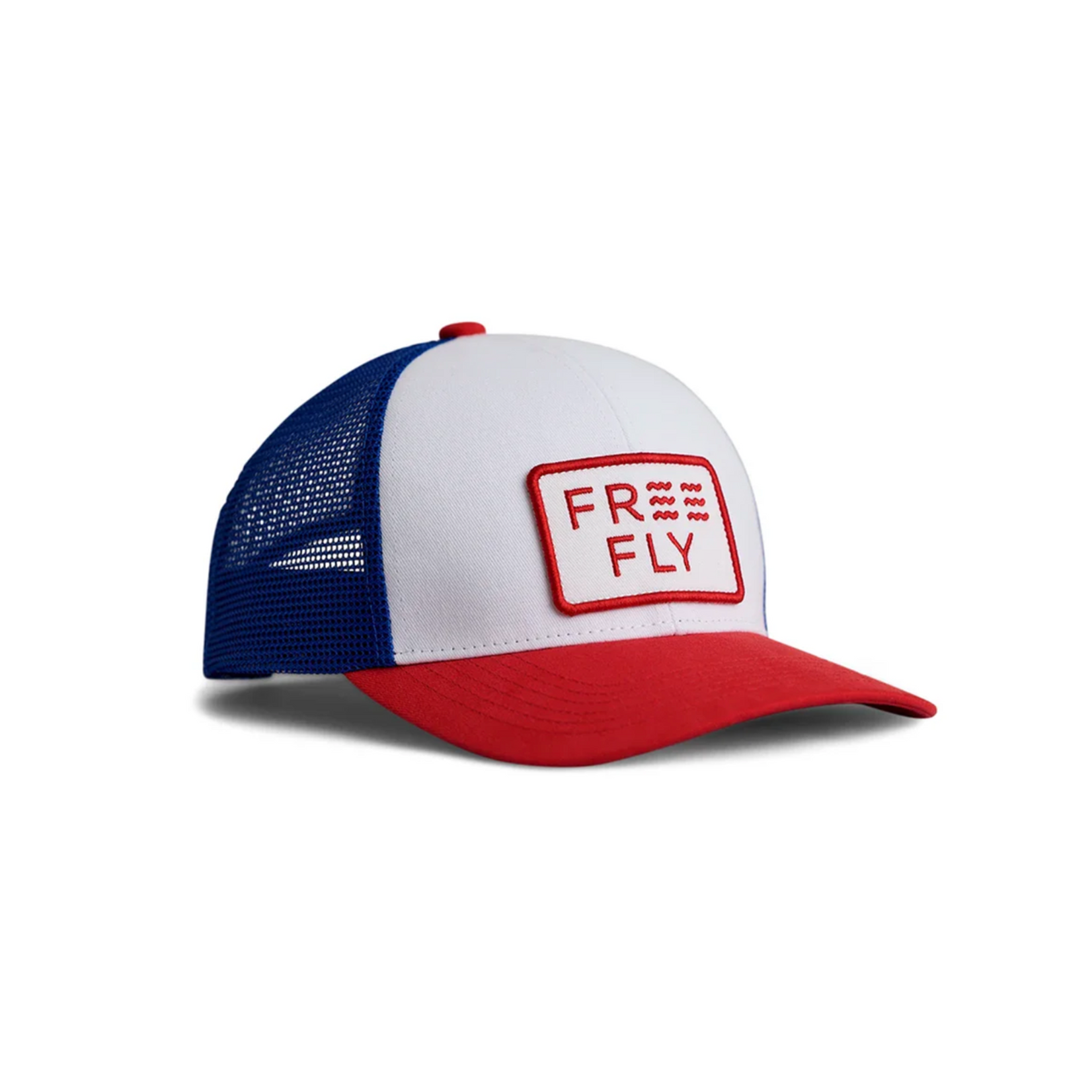 Free Fly Apparel Free Fly Red Wave Trucker Hat
