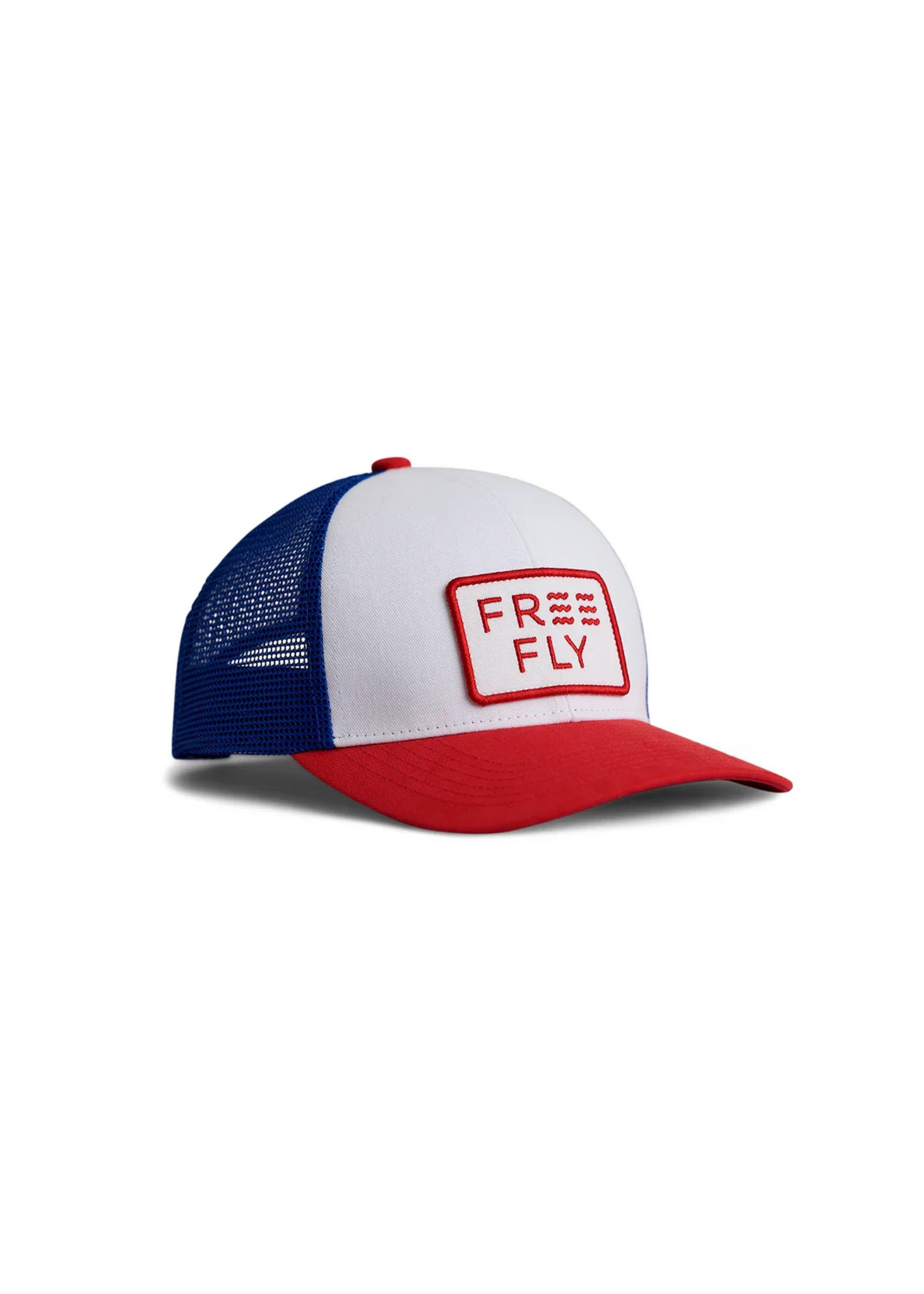 Free Fly Apparel Free Fly Red Wave Trucker Hat