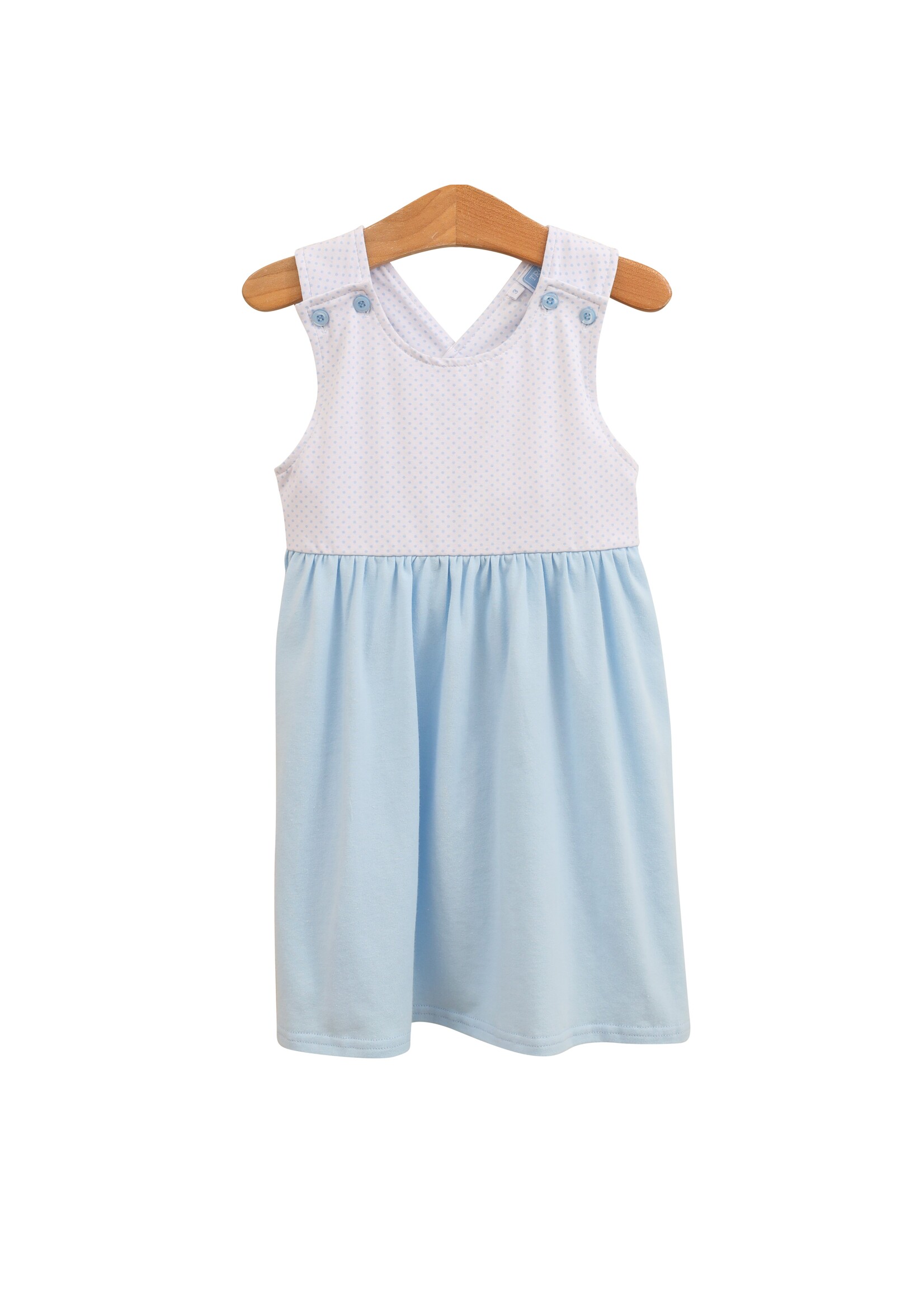 Trotter Street Kids Trotter Street Lt Blue Addie Dress
