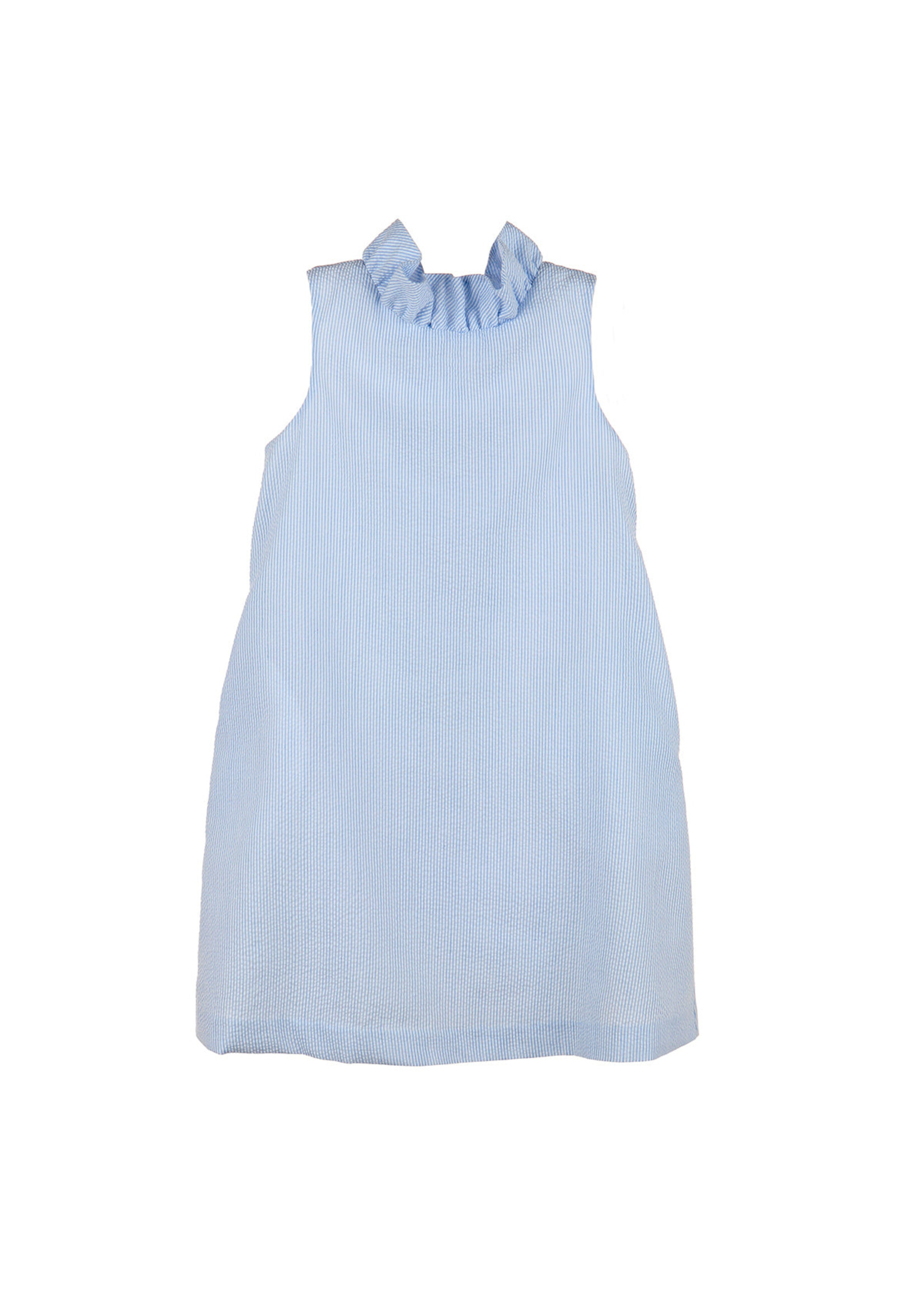 Gabby Gabby Blue Blair Striped Dress