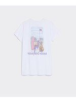 Vineyard Vines Girls Beach Bike Dog Tee