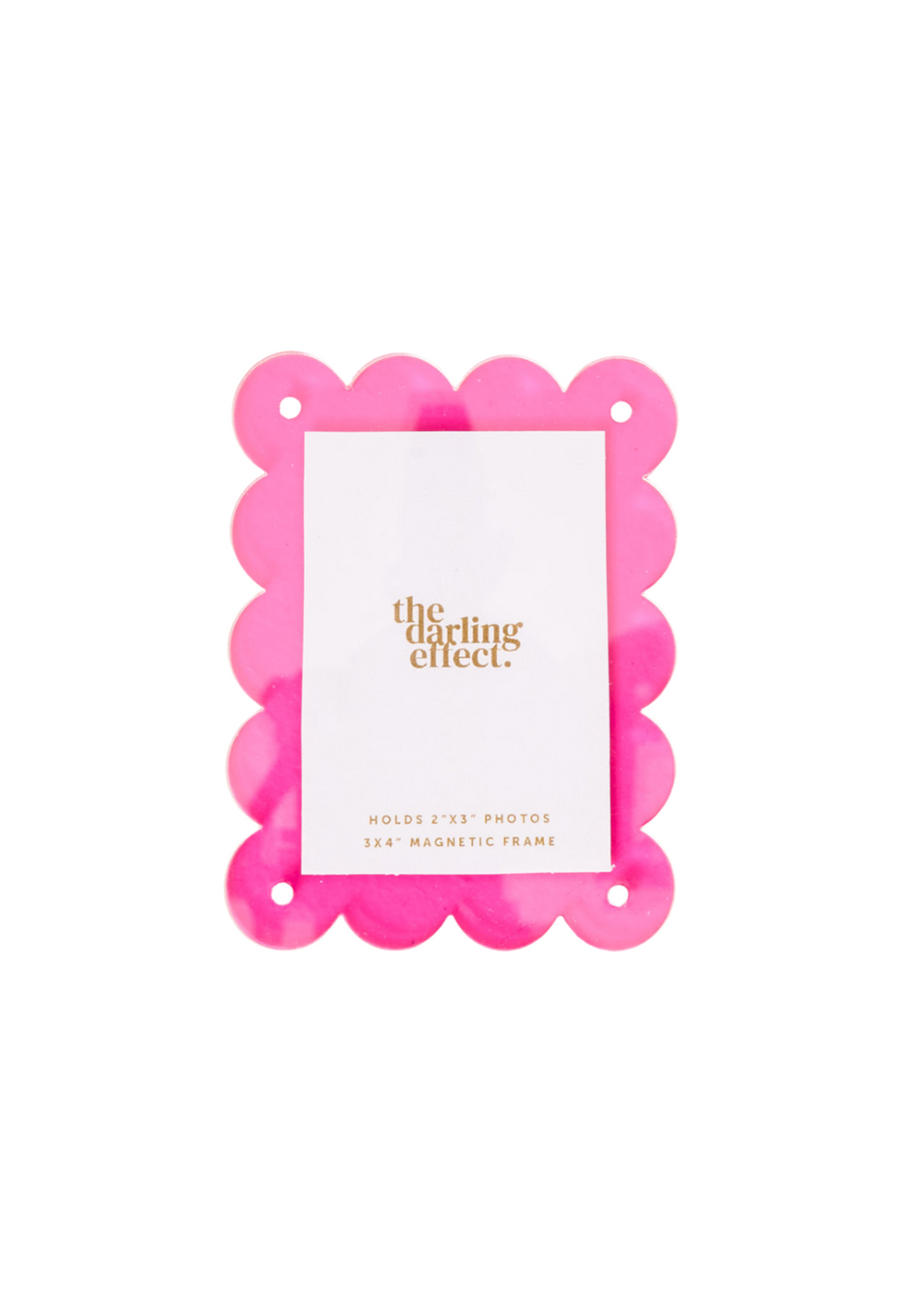 The Darling Effect Darling Effect Hot Pink Mini Acrylic Frame Magnet