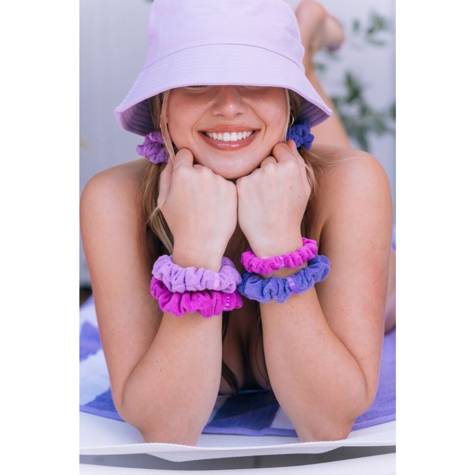 Teleties Teleties Antigua Large Terry Hair Scrunchie