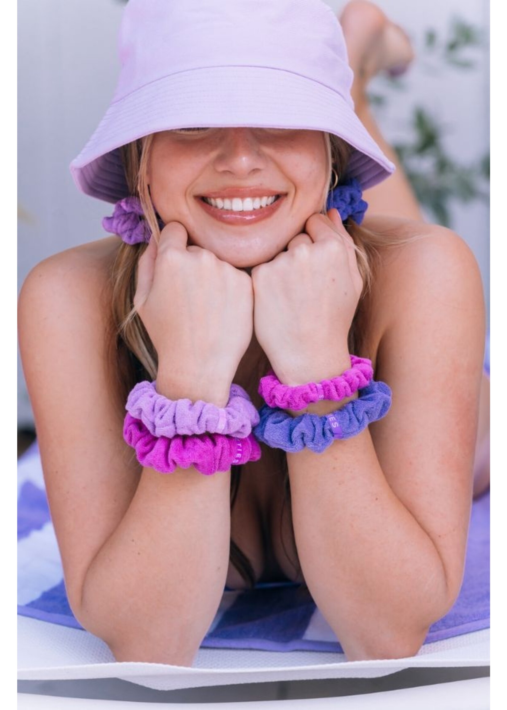Teleties Teleties Antigua Large Terry Hair Scrunchie