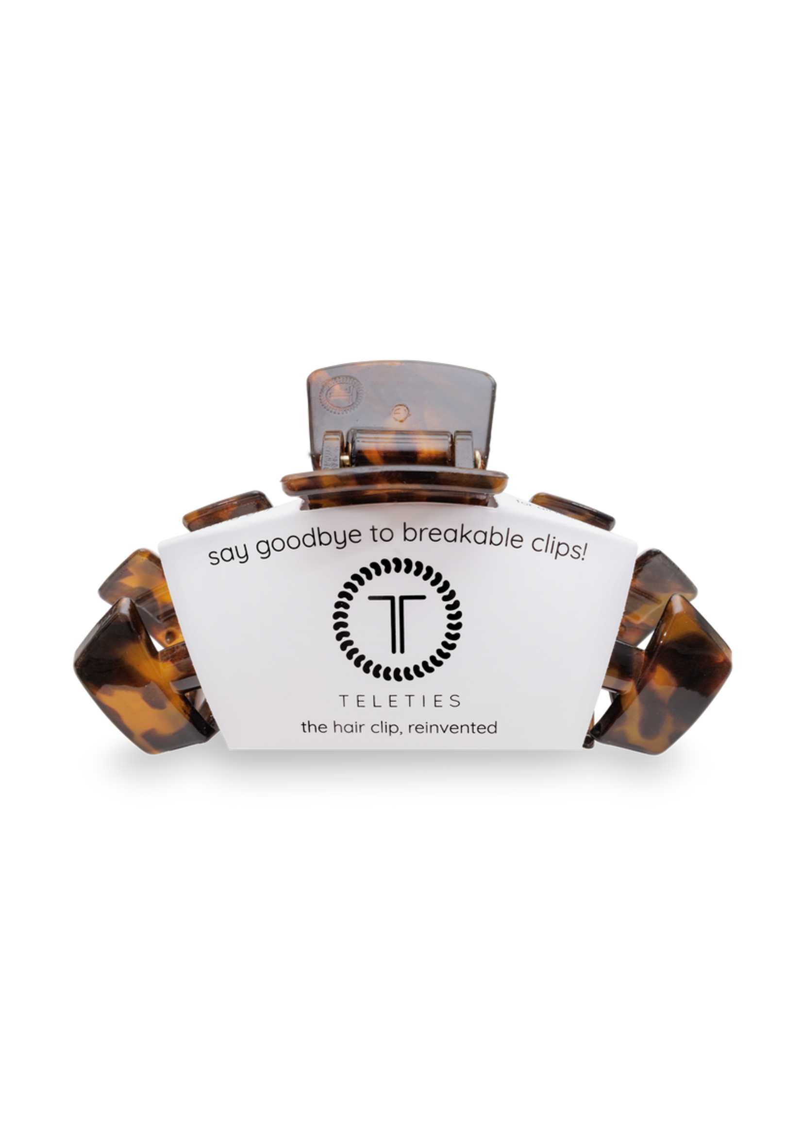 Teleties Teleties Tortise Large Hair Clip