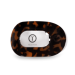 Teleties Teleties Tortise Round Flat Hair Clip