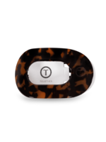 Teleties Teleties Tortise Round Flat Hair Clip