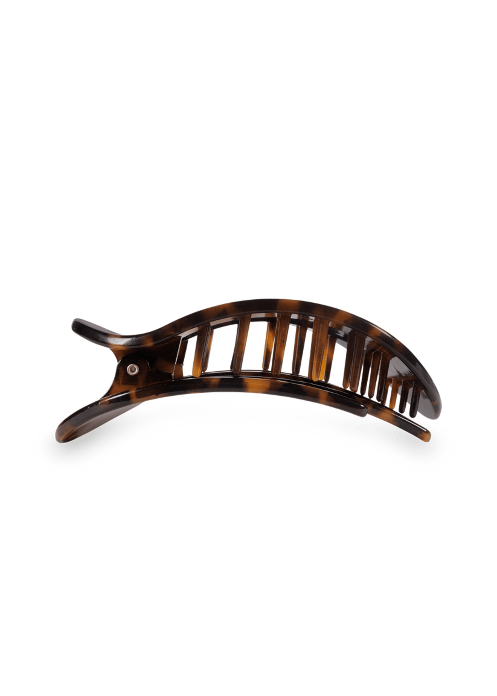 Teleties Teleties Tortise Round Flat Hair Clip