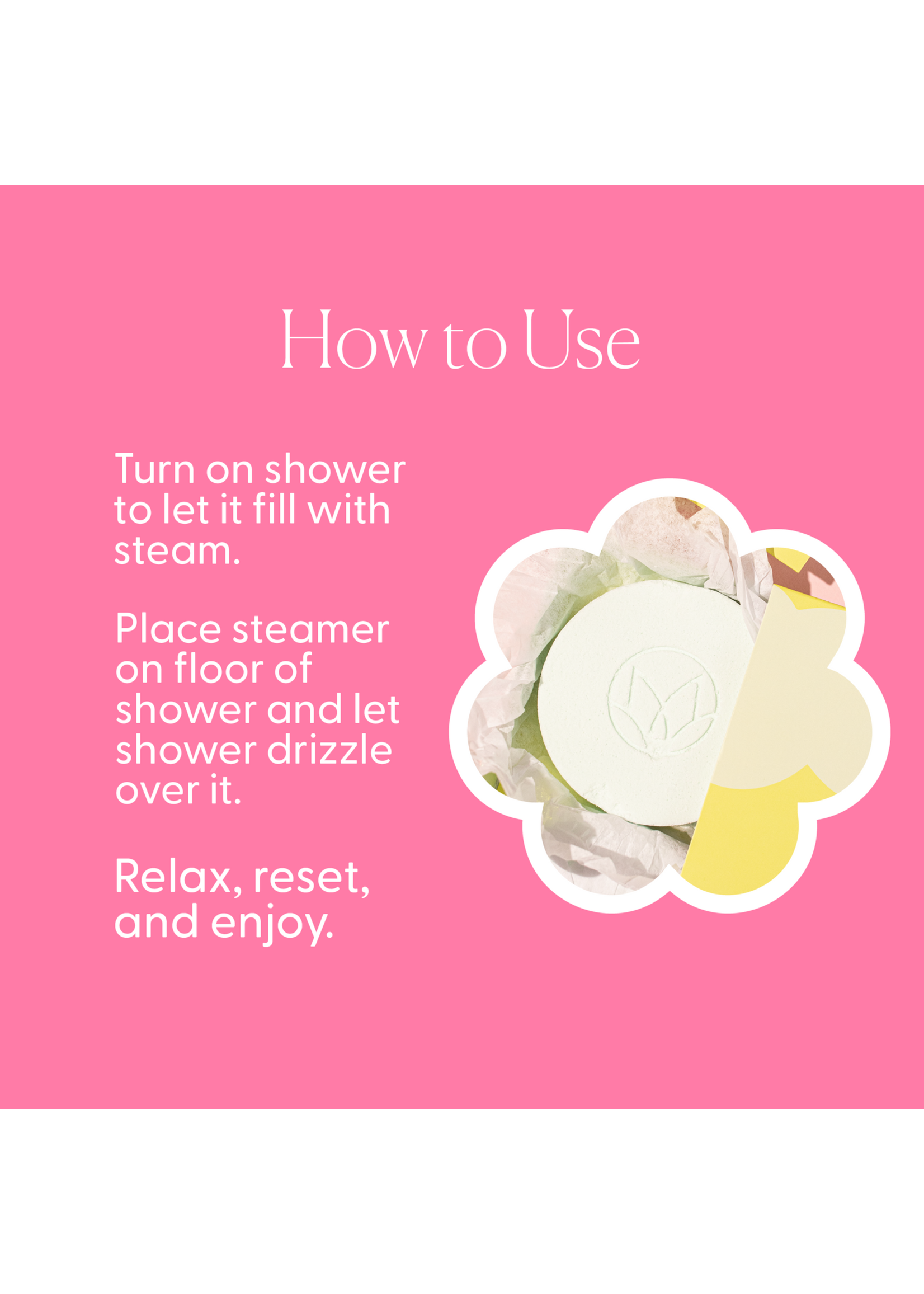 Musee Musee Coconut Milk & Fig Shower Steamer
