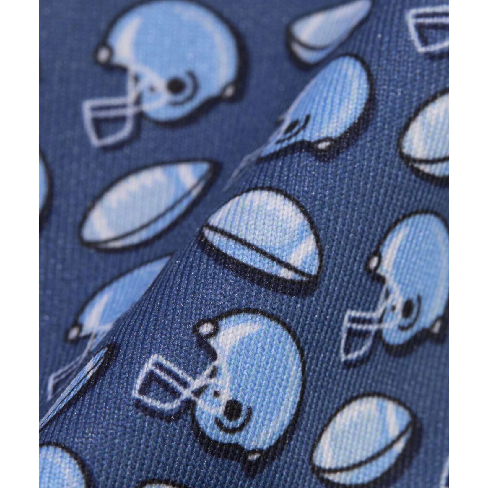 Vineyard Vines Football Printed Perf Polo