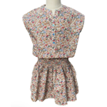 Pleat Collection Pleat Jewel Floral Drew Dress