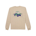 Properly Tied Sand LS Side by Side Tee