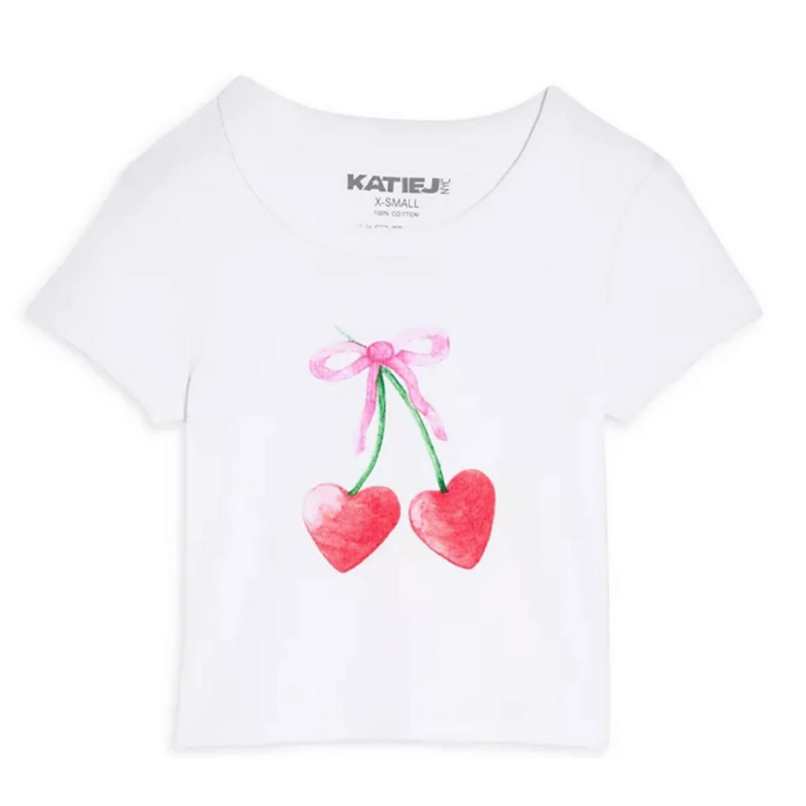 Katie J NYC Katie J Cherry Graphic Tee