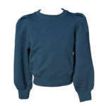 Pleat Collection Pleat Dark Teal Janet Sweatshirt