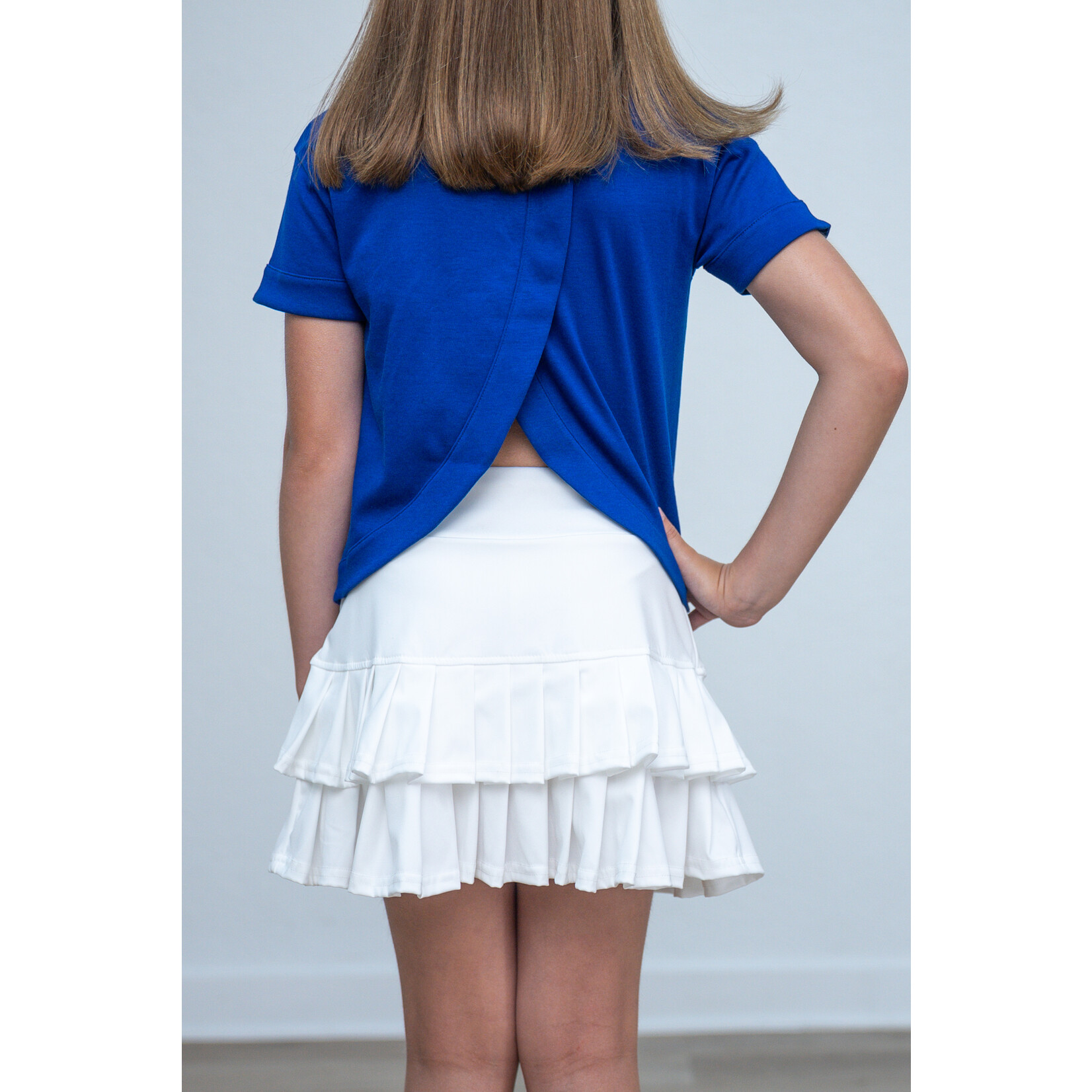 Catalina Prep Catalina Prep Chloe Open Back Pima Top