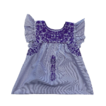 Six Honeybees Six Honeybees Purple Flutter Top